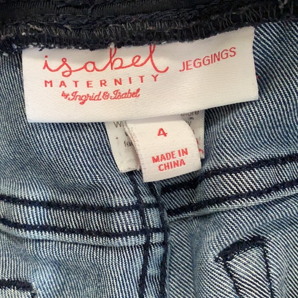 Isabel Maternity Jeggings Jeans Size 4 - Picture 4 of 5